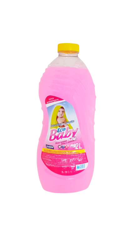 Lava Roupas EcoBaby – Limpeza Suave e Proteção para as Roupinhas do Seu Bebê!- Lavanderia 2L