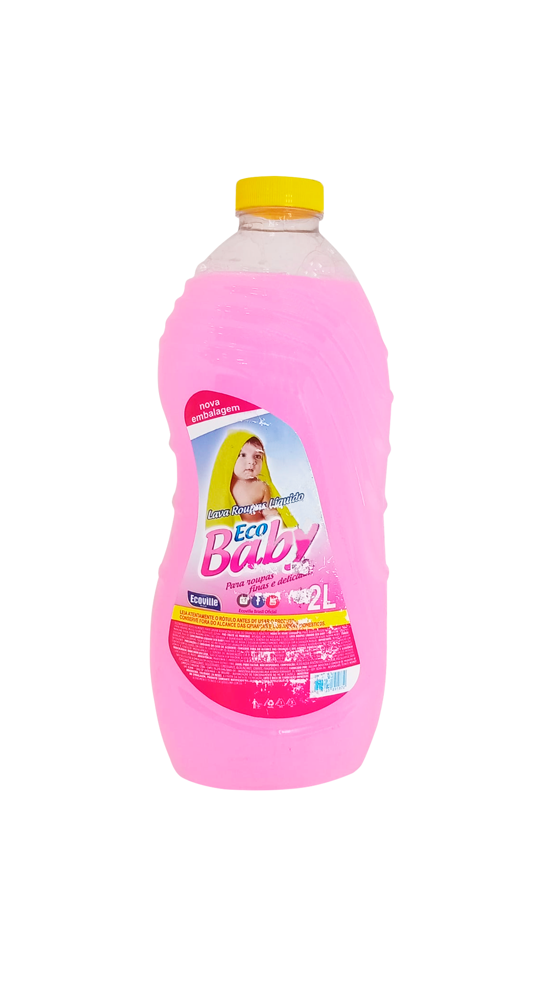 Lava Roupas EcoBaby – Limpeza Suave e Proteção para as Roupinhas do Seu Bebê!- Lavanderia 2L