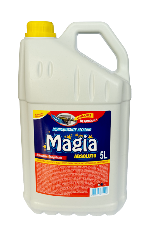 Desincrustante Alcalino Magia Absoluto – O Fim do Mau Cheiro e da Gordura!