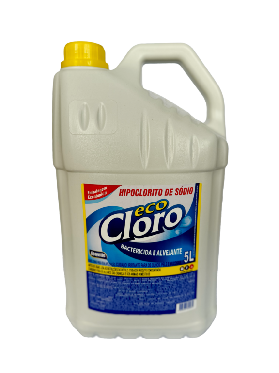 Hipoclorito de Sódio EcoCloro – Poderoso Bactericida e Alvejante!