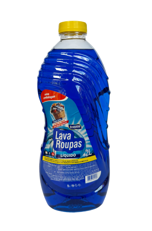 Lava Roupas Líquido Tradicional – Limpeza Eficiente e Rendimento Superior! – Lavanderia 2L