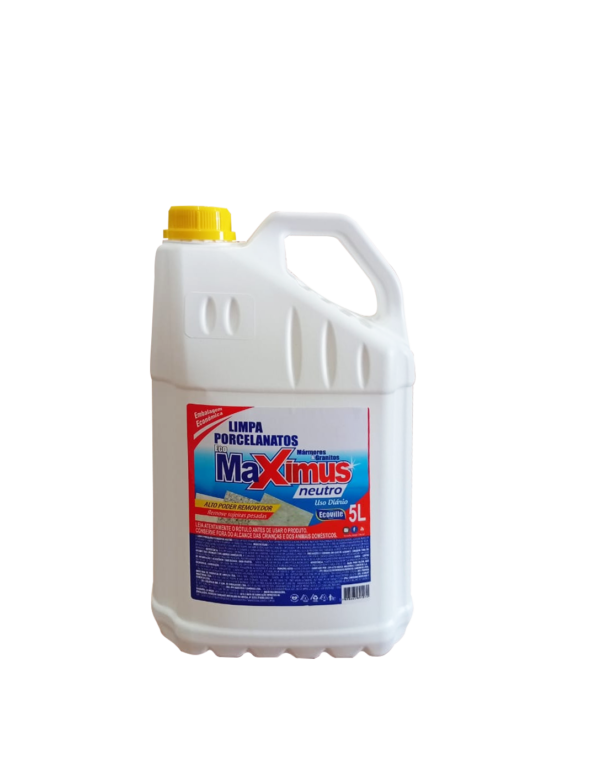 Limpa Porcelanato Maximus Neutro – Segurança, Limpeza Impecável e Versatilidade! 5L
