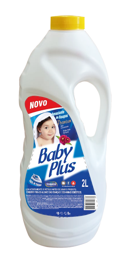 Amaciante Baby Plus Premium Amor – Maciez e Proteção para as Roupas 2L