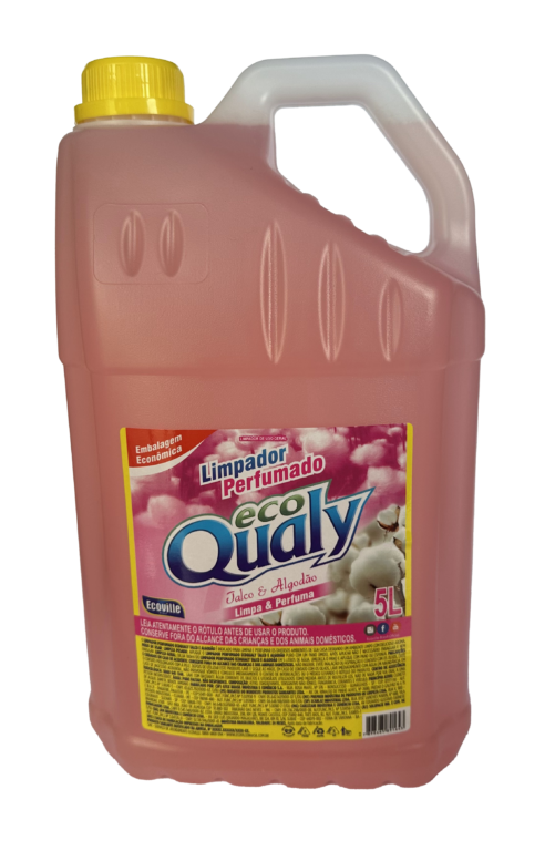 Limpador Perfumado EcoQualy Talco e Algodão – Perfume e Conforto para Sua Casa!