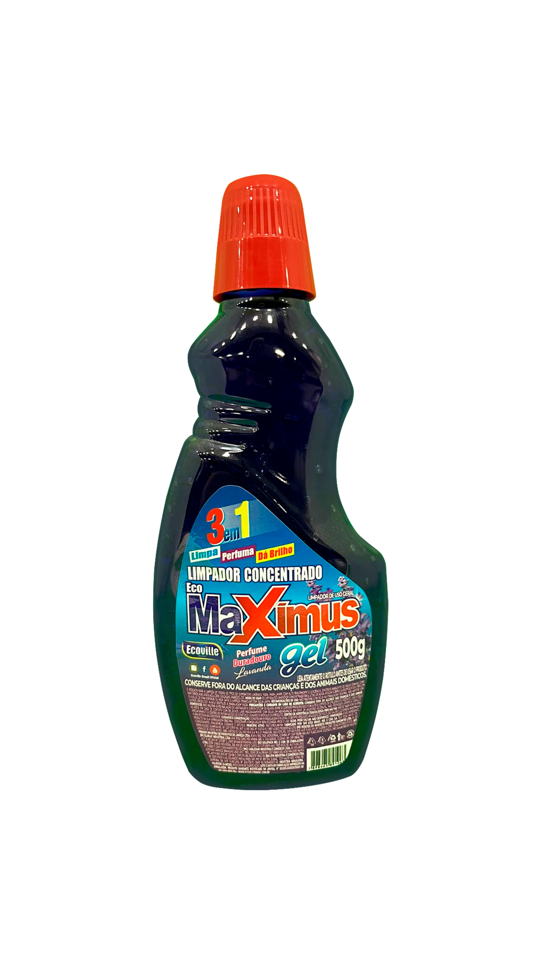 Limpador Concentrado Maximus Gel – Versatilidade, Rendimento e Perfume na Medida Certa! 500ml