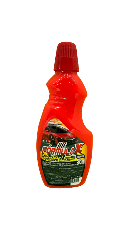 Lava Autos com Cera Fórmula X – Brilho, Proteção e Alta Performance na Lavagem! 500ml