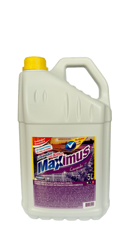 Maximus Limpador com Brilho – Limpeza, Perfume e Brilho na Medida Certa! 5L