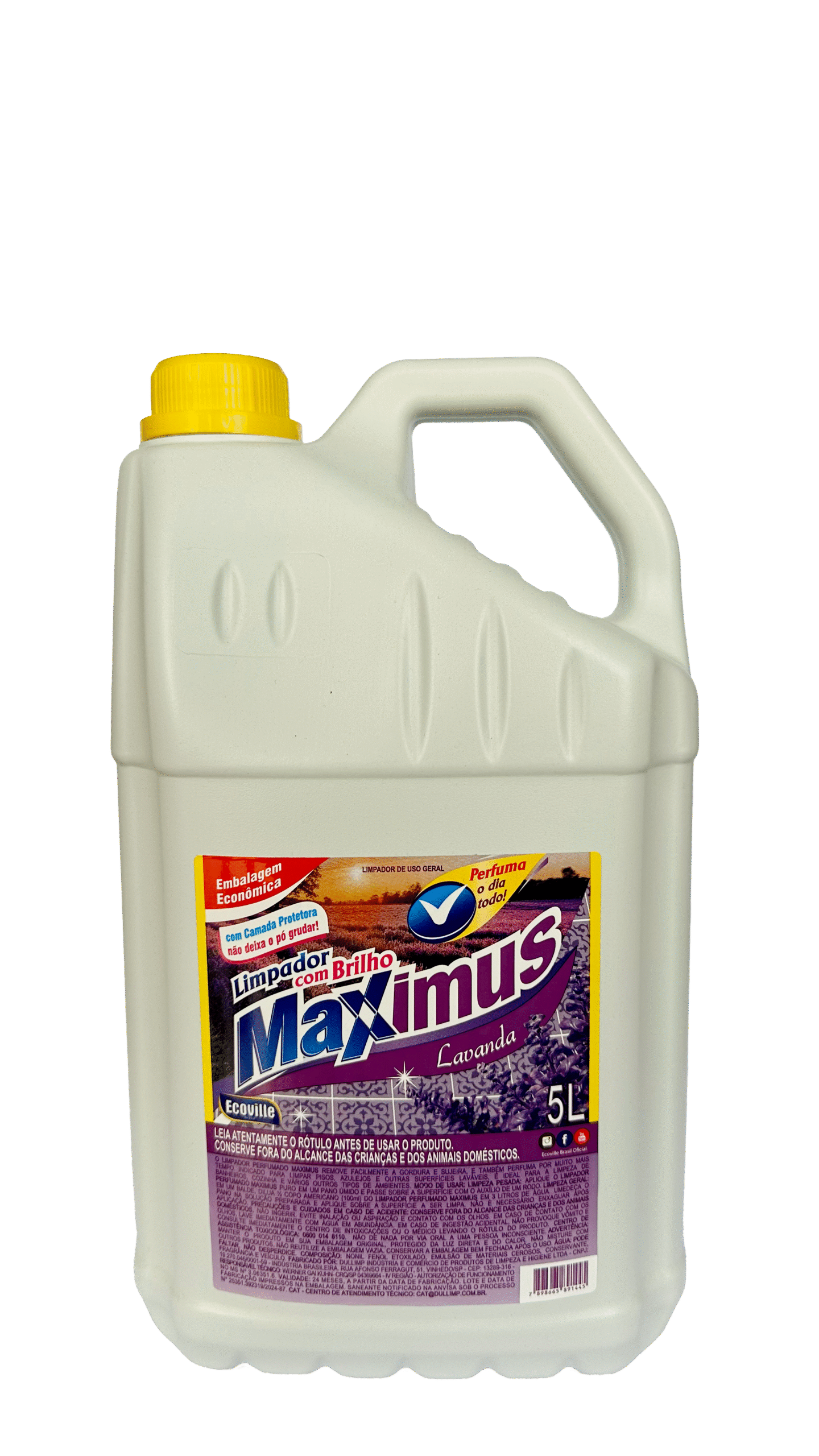 Maximus Limpador com Brilho – Limpeza, Perfume e Brilho na Medida Certa! 5L