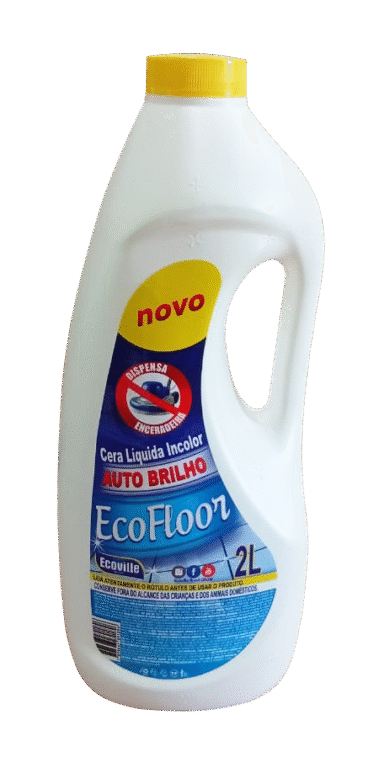 Cera Líquida Ecofloor – Brilho Instantâneo e Proteção Garantida! – Piso 2L